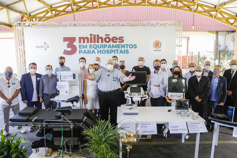 Rafael Greca entrega mais de R$ 3 milhões em equipamentos para hospitais da rede SUS 9 curitiba sus Rafael Greca entrega mais de R$ 3 milhões em equipamentos para hospitais da rede SUS