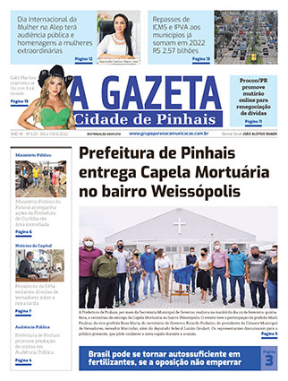 A Gazeta Cidade de Pinhais - Edição 633