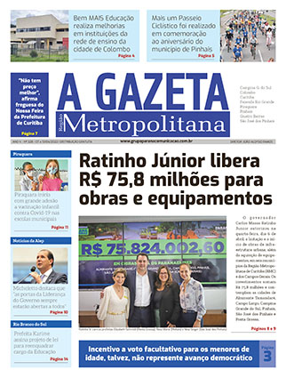 A Gazeta Região Metropolitana</br>Edição 328 2 A Gazeta Região Metropolitana - Edição 328