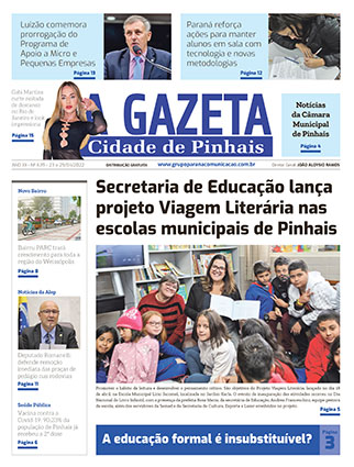 A Gazeta Cidade de Pinhais</br>Edição 639 4 A Gazeta Cidade de Pinhais - Edição 639
