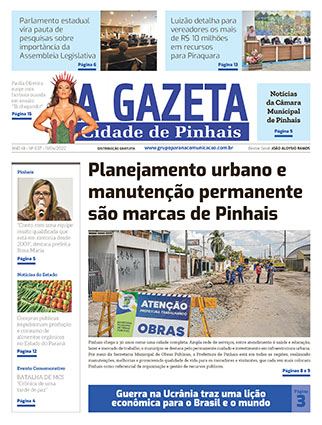 A Gazeta Cidade de Pinhais</br>Edição 637 5 A Gazeta Cidade de Pinhais - Edição 637