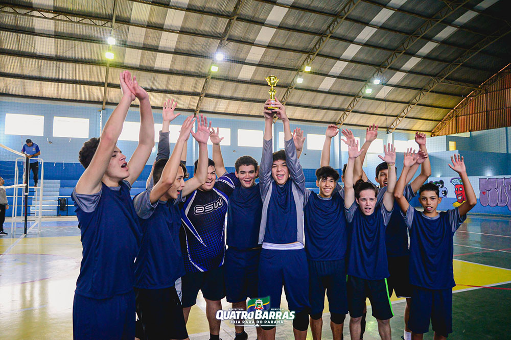Alto rendimento das equipes é destaque nos Jogos Escolares do município de Quatro Barras 4 quatro barras jogos escolares Alto rendimento das equipes é destaque nos Jogos Escolares do município de Quatro Barras