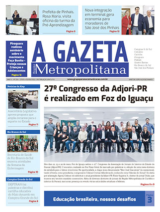 A Gazeta Região Metropolitana</br>Edição 334 1 A Gazeta Região Metropolitana - Edição 334