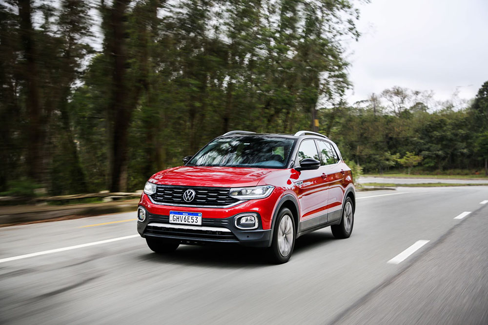 T‑Cross é eleito o SUV compacto com menor custo de uso do Brasil 1 t cross T‑Cross é eleito o SUV compacto com menor custo de uso do Brasil