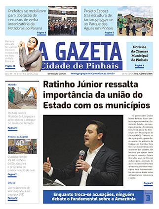 A Gazeta Cidade de Pinhais</br>Edição 645 4 A Gazeta Cidade de Pinhais - Edição 645