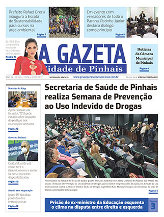 A Gazeta Cidade de Pinhais</br>Edição 646 5 A Gazeta Cidade de Pinhais - Edição 646