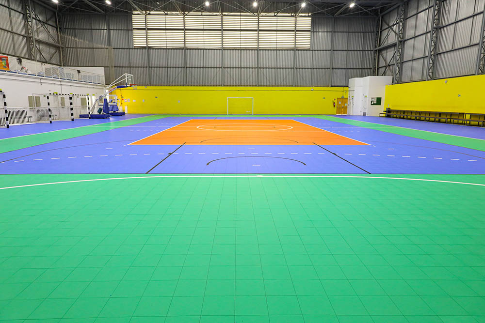 Centro de Iniciação ao Esporte recebe reforma do seu piso para melhora do rendimento esportivo 3 pinhais novo piso Centro de Iniciação ao Esporte recebe reforma do seu piso para melhora do rendimento esportivo