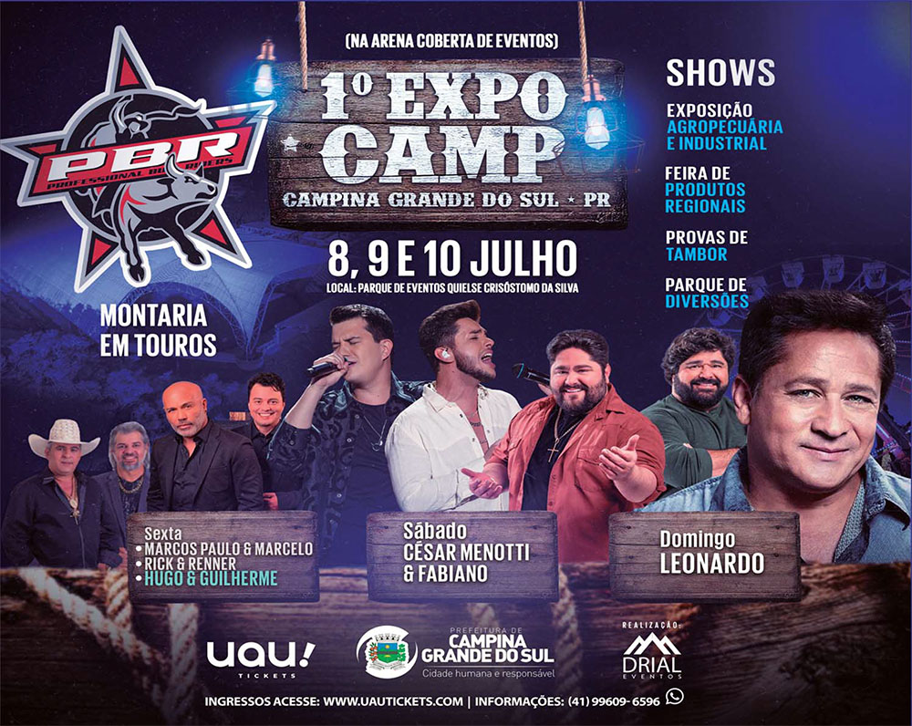 Campina Grande do Sul se prepara para a 1ª ExpoCamp 3 expocamp capa Campina Grande do Sul se prepara para a 1ª ExpoCamp