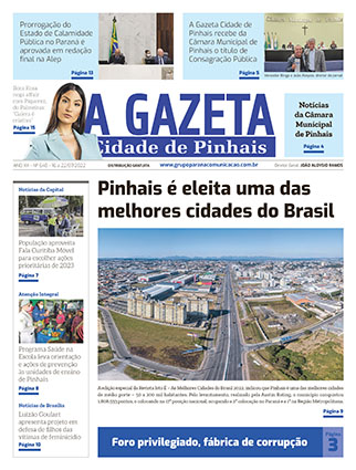 A Gazeta Cidade de Pinhais - Edição 648