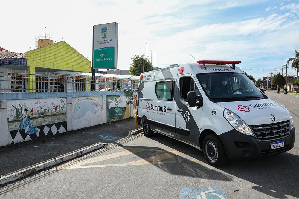 Escolas e Cmeis de Pinhais contam com serviço exclusivo de emergência médica 2 pinhais emergencia medica Escolas e Cmeis de Pinhais contam com serviço exclusivo de emergência médica