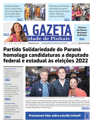 A Gazeta Cidade de Pinhais</br>Edição 650 2 A Gazeta Cidade de Pinhais - Edição 650