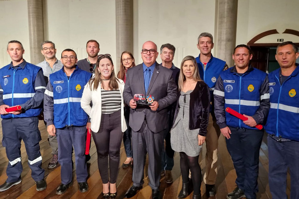 Equipe do SAMU Bravo Pinhais passa a contar com mais três socorristas após formatura 1 pinhais socorristas Equipe do SAMU Bravo Pinhais passa a contar com mais três socorristas após formatura