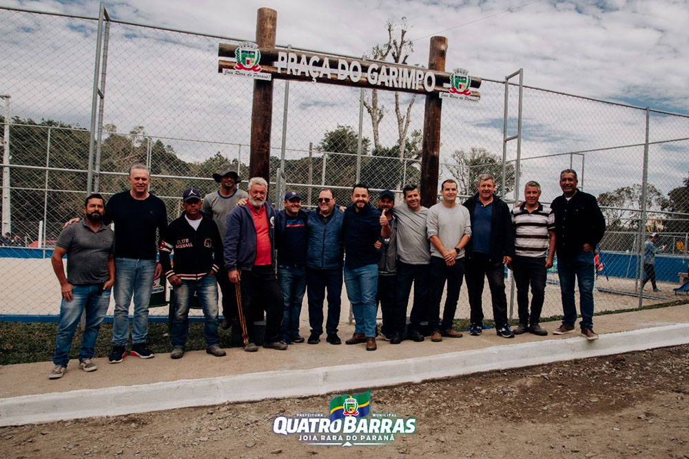 Prefeitura de Quatro Barras inaugura “Praça do Garimpo” na Borda do Campo 5 quatro barras praca garimpo Prefeitura de Quatro Barras inaugura “Praça do Garimpo” na Borda do Campo