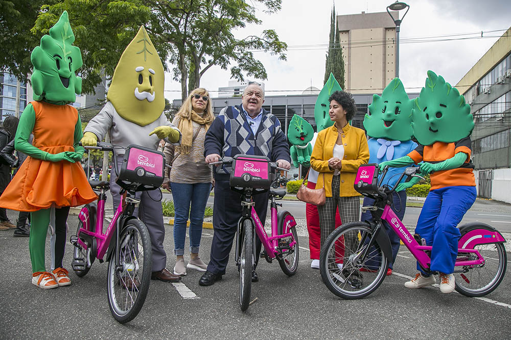 Curitiba terá 500 bicicletas compartilhadas e 50 estações do serviço em diversos locais 1 bicicletas Curitiba terá 500 bicicletas compartilhadas e 50 estações do serviço em diversos locais