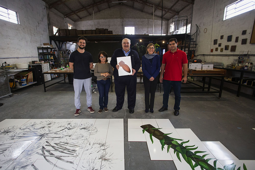 Praça das Pinhas terá painel com ilustração botânica 5 curitiba praca pinhas Praça das Pinhas terá painel com ilustração botânica