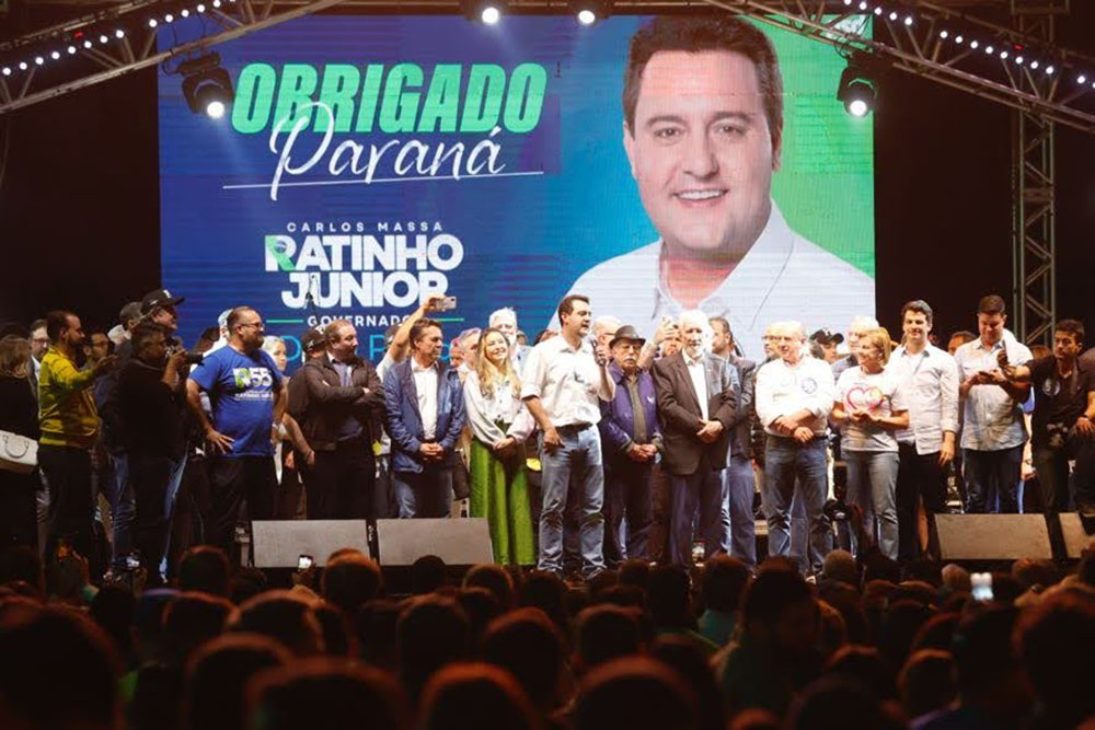 “Vamos consolidar o projeto de tornar o Paraná o melhor estado para se viver”, afirma Ratinho Júnior 1 ratinho junior eleito 01 “Vamos consolidar o projeto de tornar o Paraná o melhor estado para se viver”, afirma Ratinho Júnior