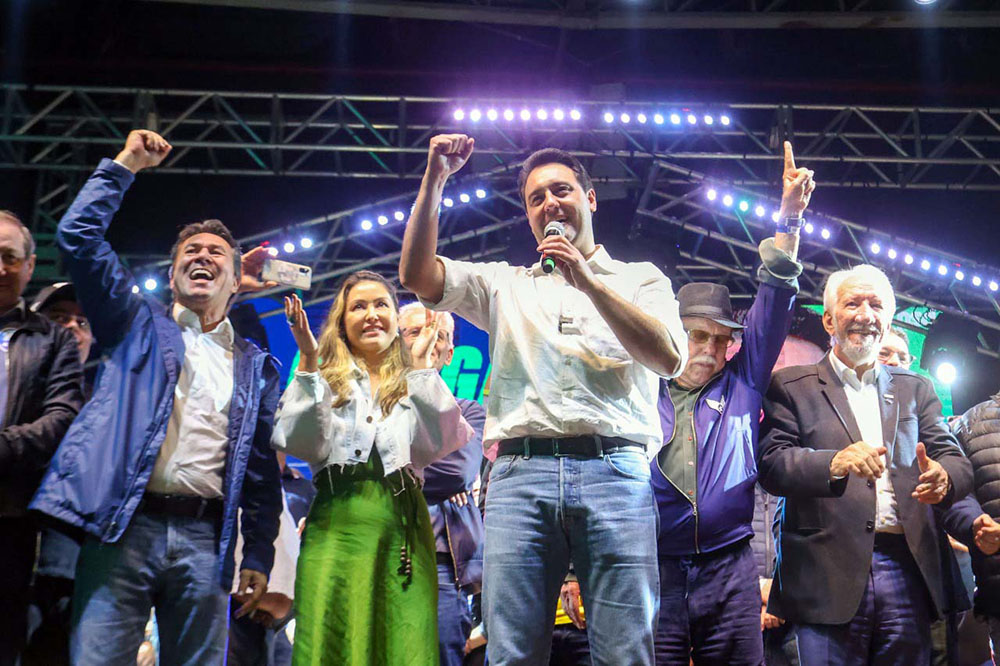 Ratinho Junior venceu a eleição em 94% dos municípios paranaenses 5 ratinho junior eleito Ratinho Junior venceu a eleição em 94% dos municípios paranaenses