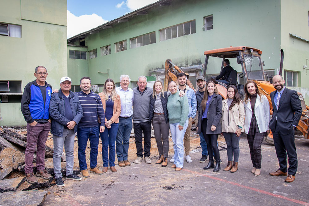 Começam as obras de reforma e ampliação do Hospital Municipal de Rio Branco do Sul 9 rio branco sul Hospital Começam as obras de reforma e ampliação do Hospital Municipal de Rio Branco do Sul