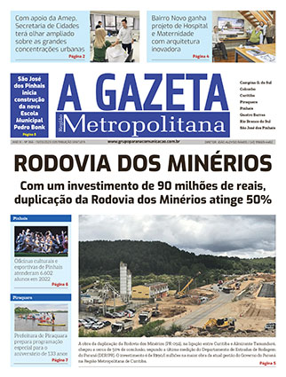 A Gazeta Região Metropolitana</br>Edição 366 1 A Gazeta Região Metropolitana - Edição 366