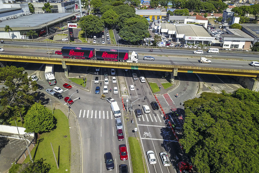 Obras do Complexo do Tarumã irão melhorar o trânsito na região leste de Curitiba 6 Complexo do Tarumã