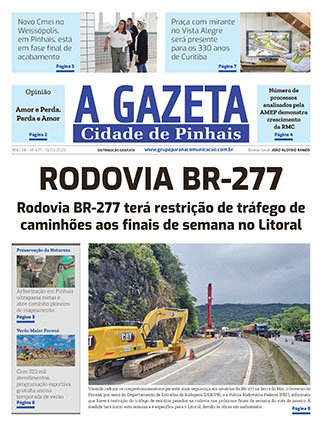A Gazeta Cidade de Pinhais</br>Edição 671 1 A Gazeta Cidade de Pinhais - Edição 671