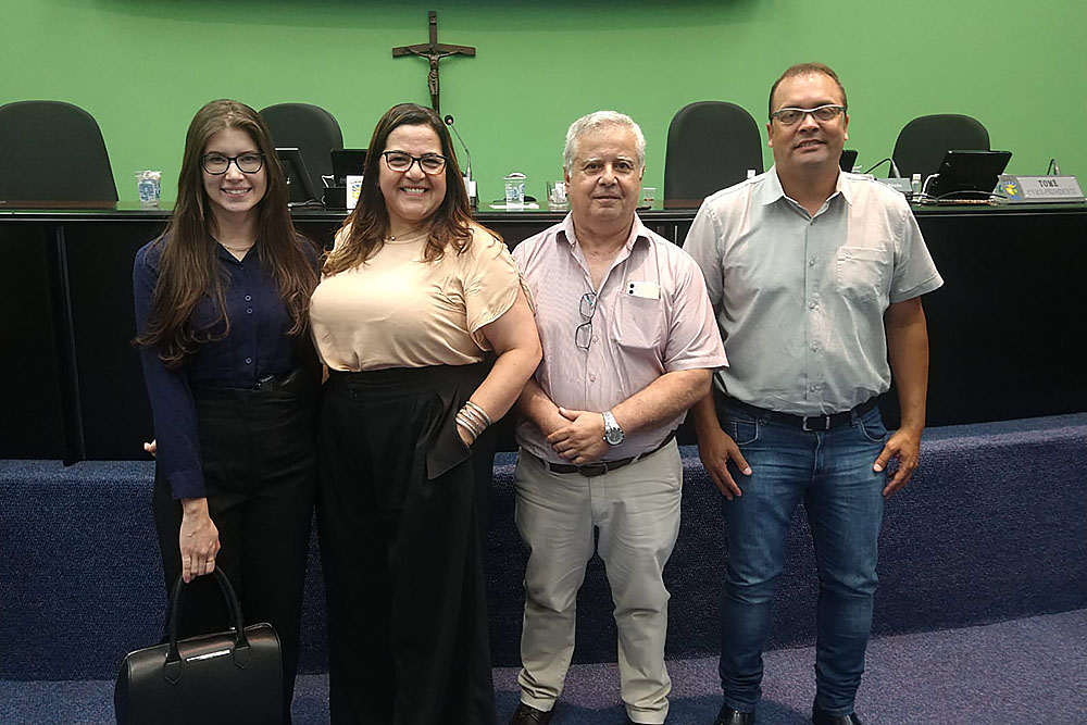 Prefeita Rosa Maria deseja excelente mandato a todos vereadores de Pinhais 1 câmara de pinhais