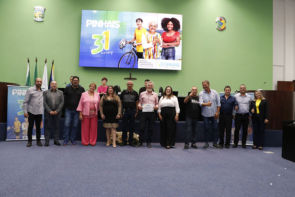 Homenagens e relatos marcaram o evento em comemoração a emancipação política de Pinhais 4 emancipação política de Pinhais