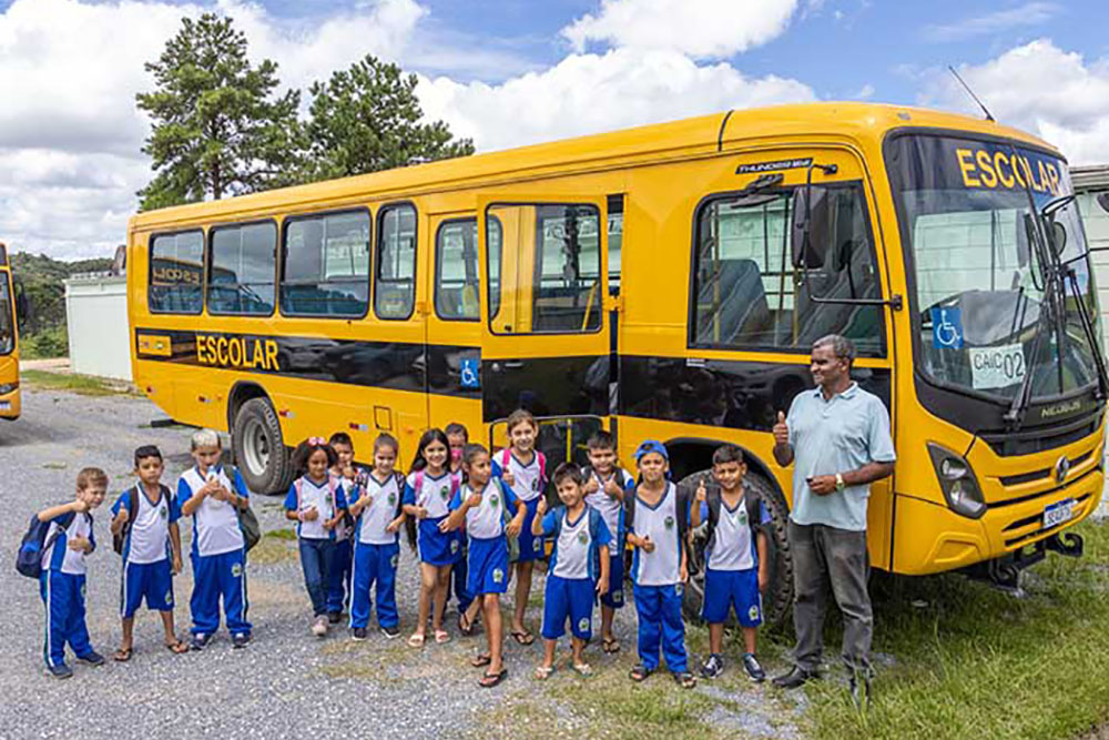 Prefeitura de Rio Branco do Sul entrega dois ônibus novos para ampliar a qualidade do transporte escolar 6 dois ônibus novos