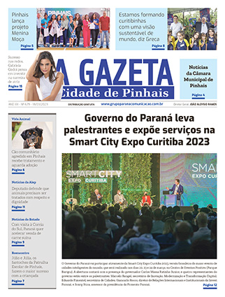 A Gazeta Cidade de Pinhais</br>Edição 679 5 A Gazeta Cidade de Pinhais - Edição 679
