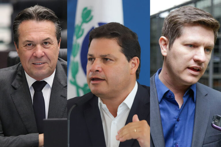 três novos secretários