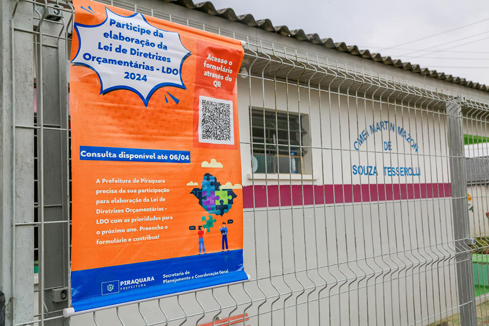 Prefeitura de Piraquara mobiliza população para elaboração da Lei de Diretrizes Orçamentárias 5 Lei de Diretrizes Orçamentárias