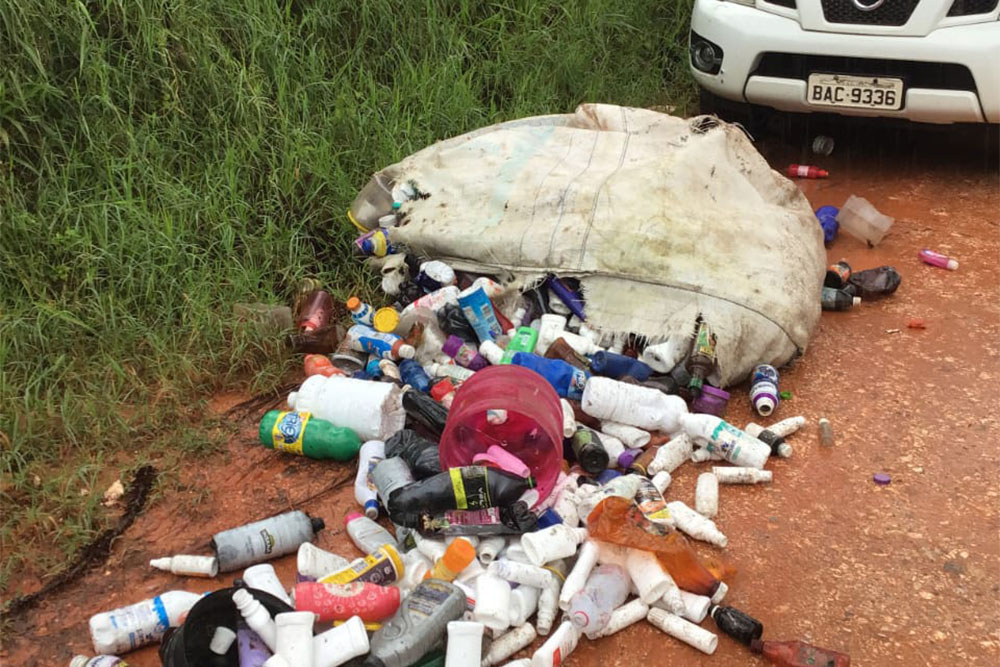 Após denuncia, Secretaria de Meio Ambiente constada crime ambiental na Colônia Faria 5 crime ambiental na Colônia Faria