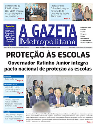 A Gazeta Região Metropolitana</br>Edição 380 1 A Gazeta Região Metropolitana - Edição 380