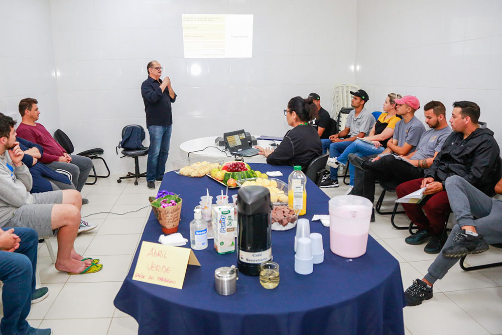 Secretaria de Saúde inicia ações do movimento Abril Verde em Piraquara 6 Abril Verde em Piraquara