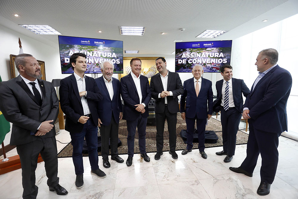 Parceria entre Governo do Estado e Colombo leva R$ 17 milhões em novos investimentos ao município 4 Parceria entre Governo do Estado e Colombo