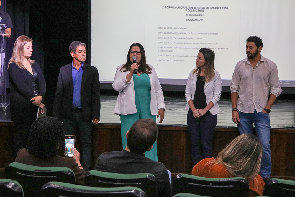 11º Fórum Municipal dos Direitos da Criança e do Adolescente elege novos representantes 1 Fórum Municipal dos Direitos da Criança e do Adolescente