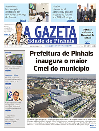 A Gazeta Cidade de Pinhais</br>Edição 686 3 A Gazeta Cidade de Pinhais - Edição 686