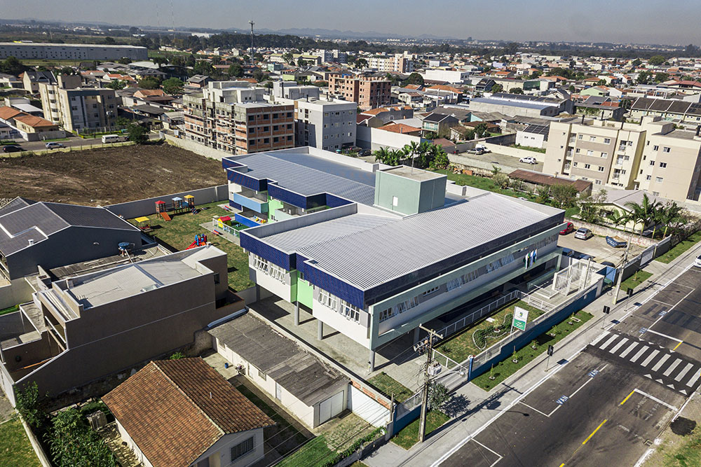 Prefeitura de Pinhais inaugura o maior Cmei do município 1 Centro Municipal de Educação Infantil Vinícius de Moraes