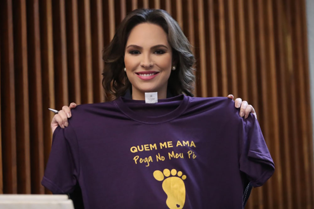 Deputada Maria Victoria apresenta projeto de lei para ampliar o teste do pezinho no Paraná 7 Deputada estadual Maria Victoria