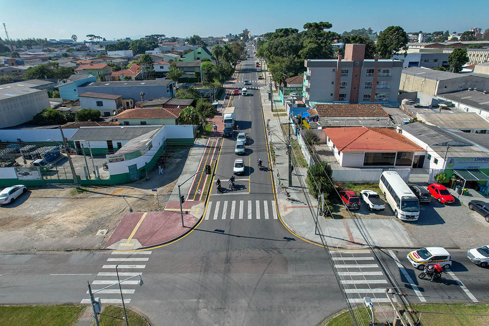 Obras com recursos do Governo do Estado levam qualidade de vida à população de Pinhais 9 recursos do Governo do Estado