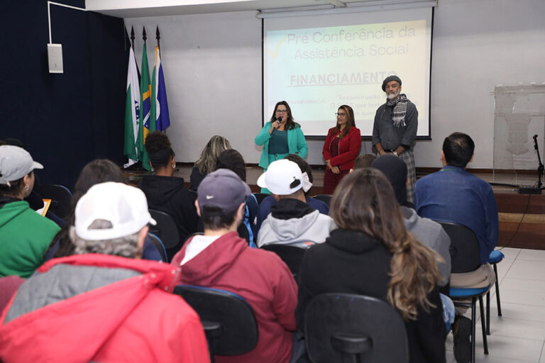 Pré-conferências da Assistência Social