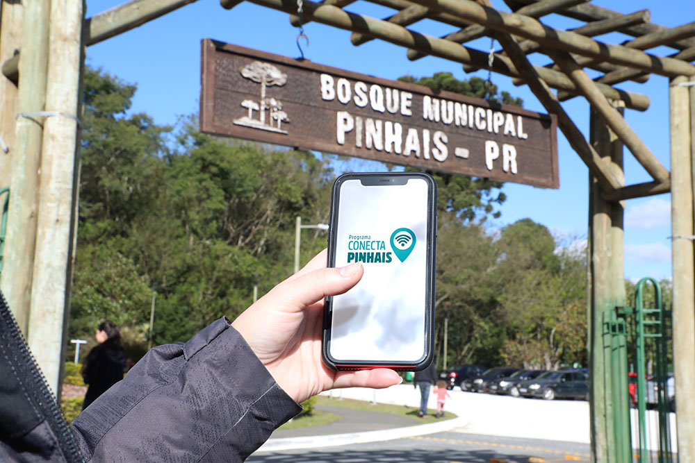 Programa Conecta Pinhais leva internet pública para diversos pontos na cidade 8 Programa Conecta Pinhais