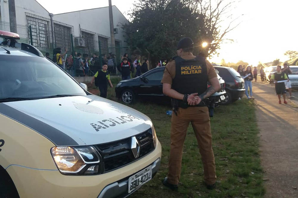 Polícia Militar reforça policiamento e ações educativas junto à comunidade escolar 6 policiamento e ações educativas