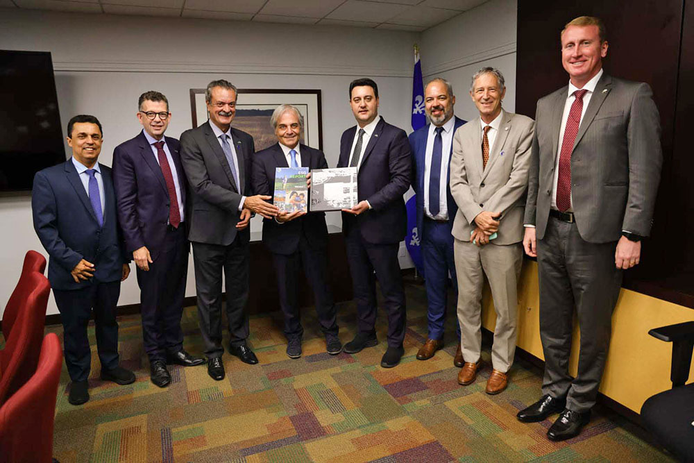 Ratinho Junior busca parcerias com o Quebec para as áreas de tecnologia e sustentabilidade 6 tecnologia e sustentabilidade