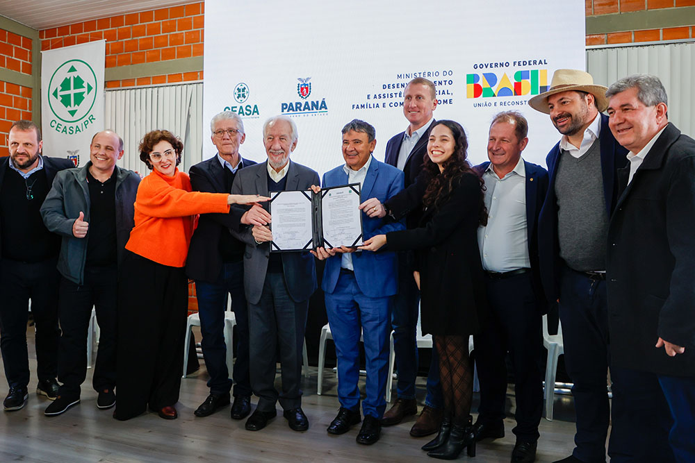 Piana e Wellington Dias assinam protocolo para levar o Banco de Alimentos a outros estados 1 Banco de Alimentos