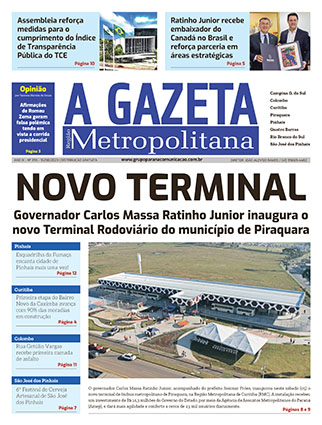 A Gazeta Região Metropolitana</br>Edição 395 6 A Gazeta Região Metropolitana - Edição 395