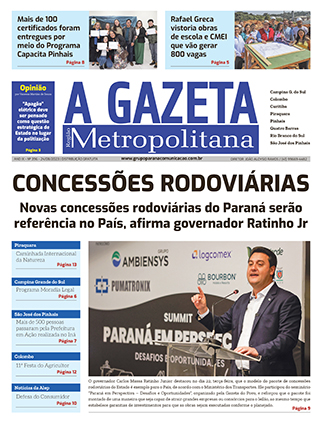 A Gazeta Região Metropolitana - Edição 396