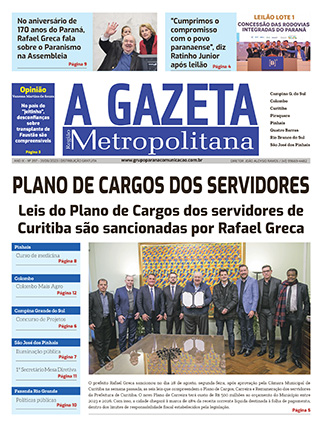 A Gazeta Região Metropolitana - Edição 397