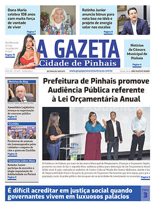 A Gazeta Cidade de Pinhais</br>Edição 697 4 A Gazeta Cidade de Pinhais - Edição 697