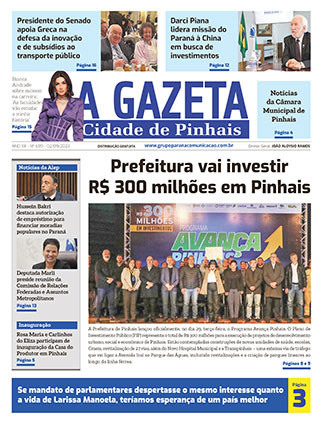 A Gazeta Cidade de Pinhais - Edição 699